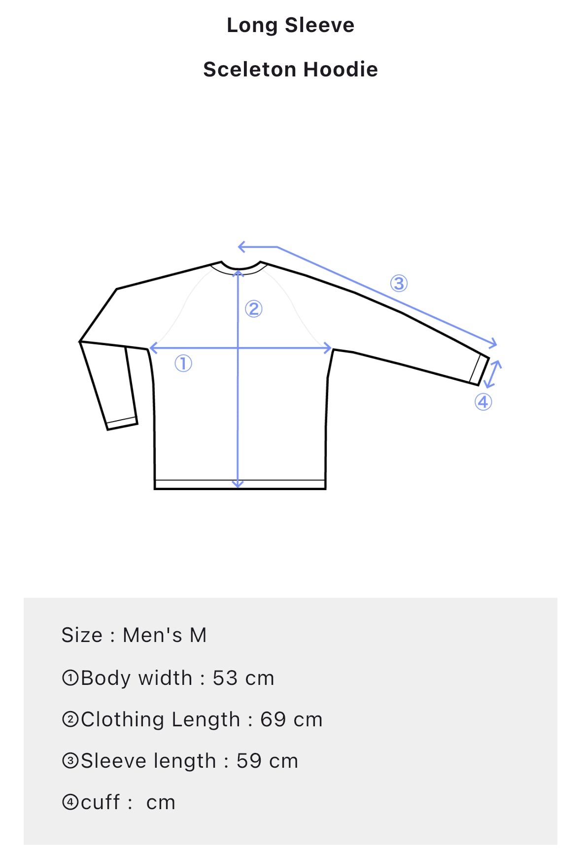 Spiral Black and Blue Skeleton Hoodie