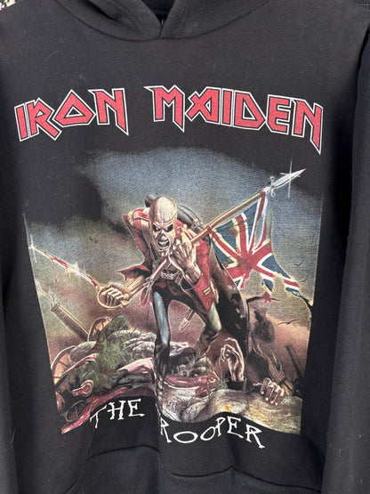 Iron Maiden The Trooper Black Graphic Hoodie