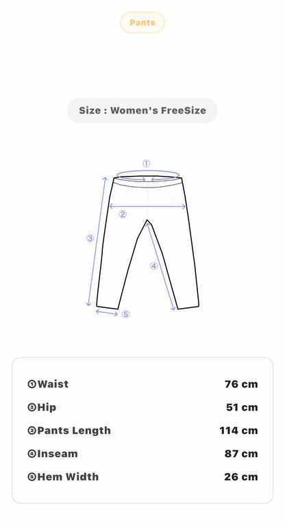 Women's Vintage Long Lime Green Trousers