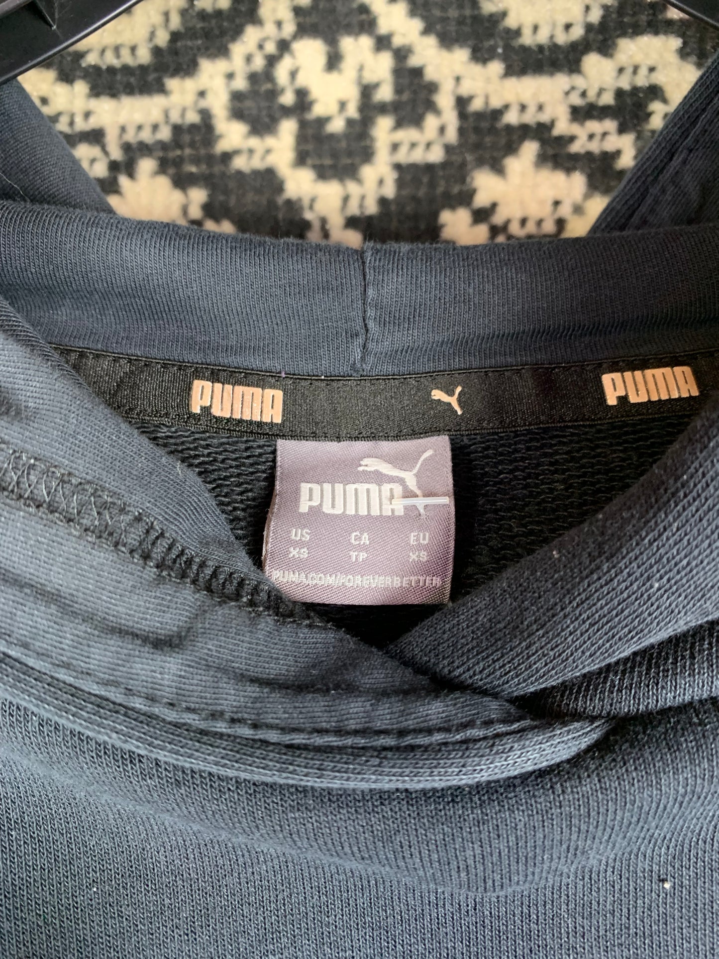 Y2K Women’s Black Puma Hoodie