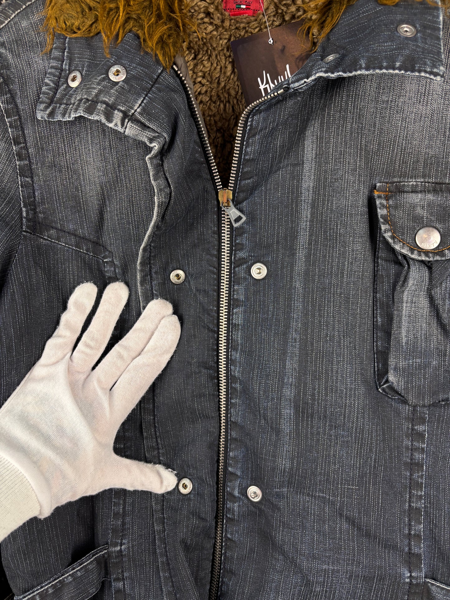 Women's Y2K Miss Sixty Denim Zip Coat