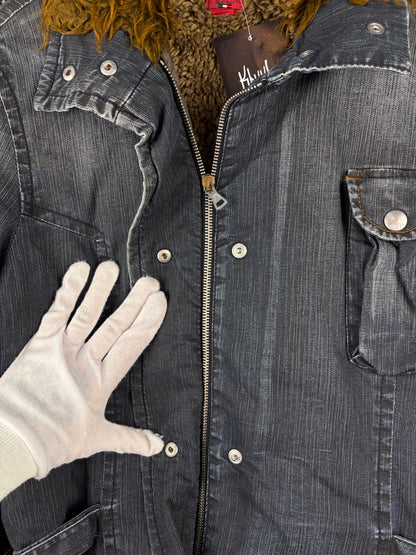 Women's Y2K Miss Sixty Denim Zip Coat