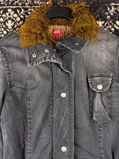 Women's Y2K Miss Sixty Denim Zip Coat