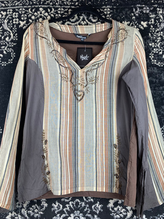 Womens Boho Aesthetic Long Sleeve