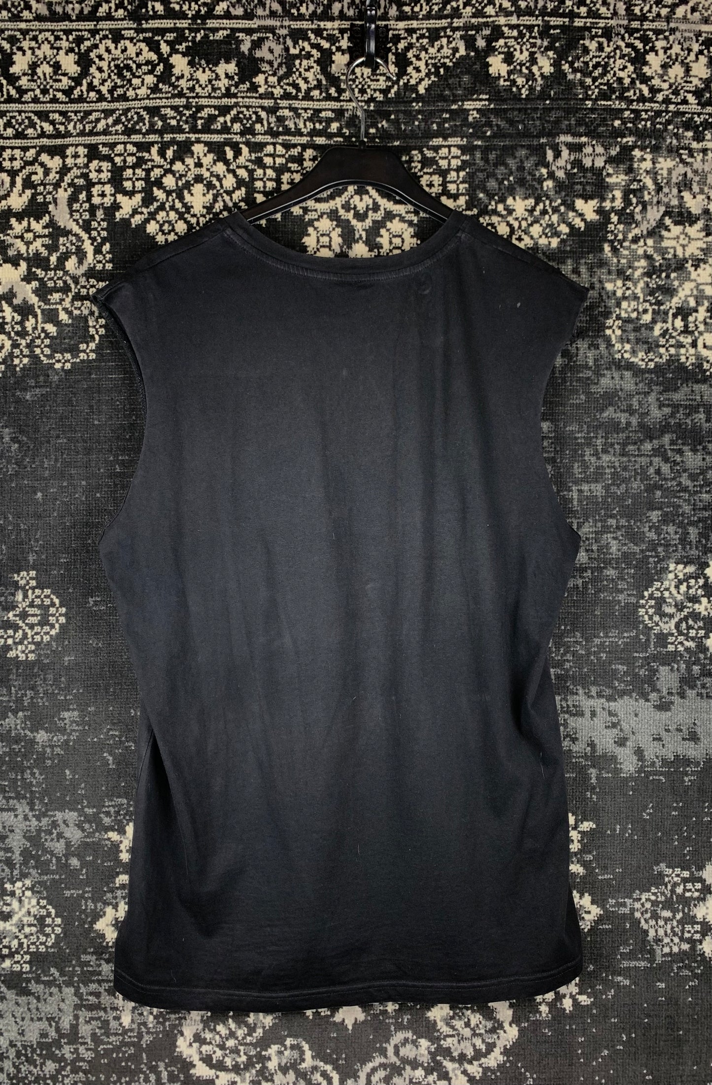 Vintage "Aliens" Graphic Black Sleeveless T-Shirt