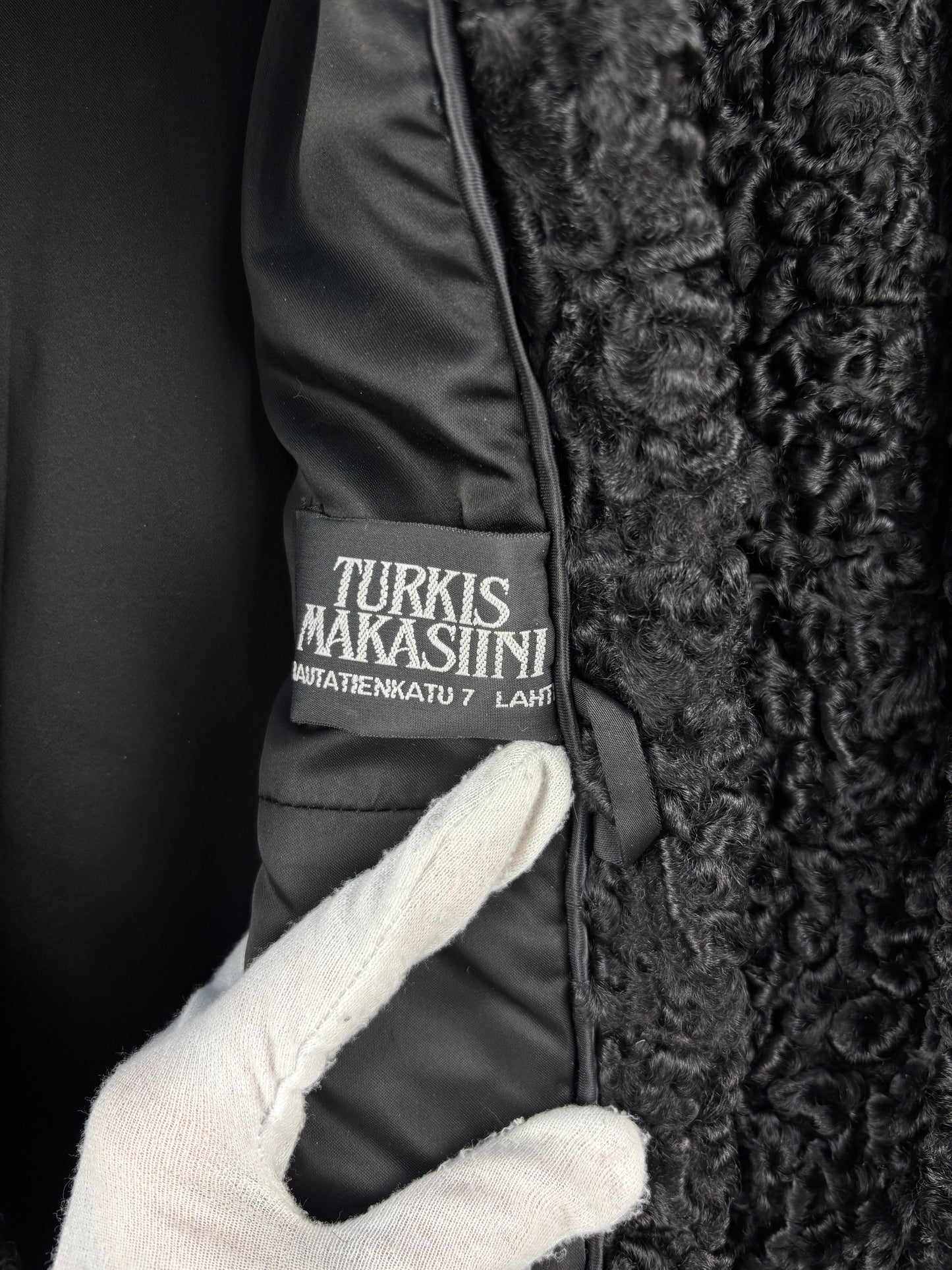 Womens Vintage Persian Lamb Fur Coat