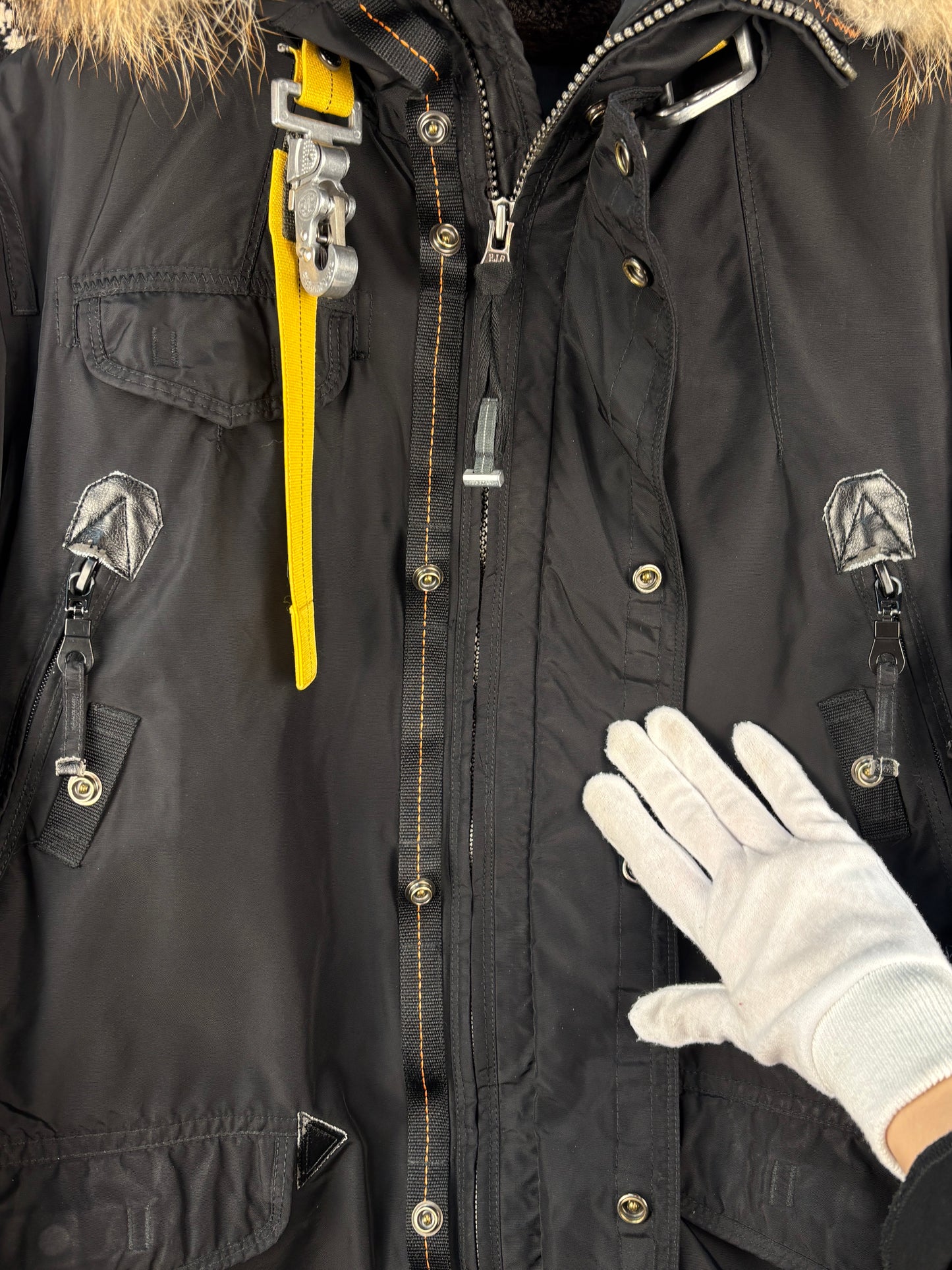 Mens Parajumpers Black Winter Jacket