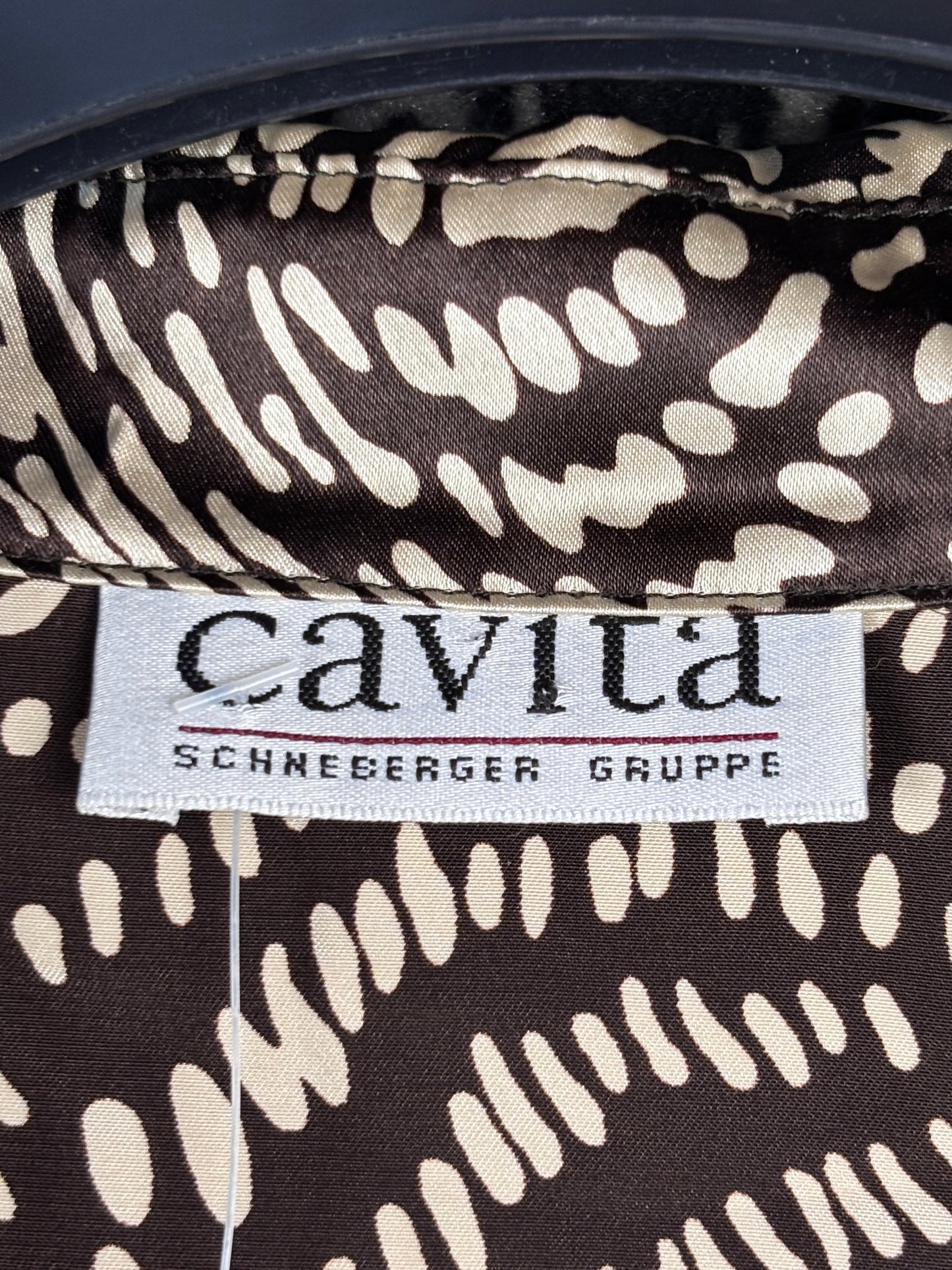 Women's Vintage Y2K Silky Zebra Print Longsleeve