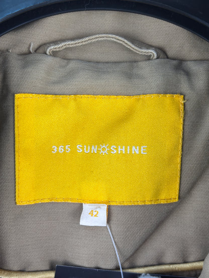 Womens Vintage Light Brown Trench Coat