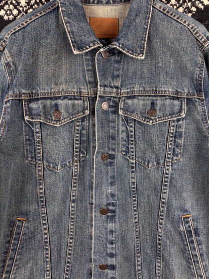 Mens Vintage GAP Blue Denim Jacket