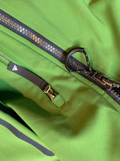Adidas Men's XXL Windbreaker Jacket Green