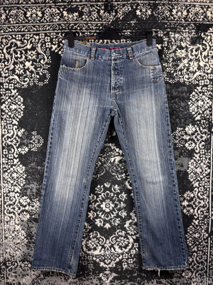 Mens Y2K Billabong Washed Blue Jeans