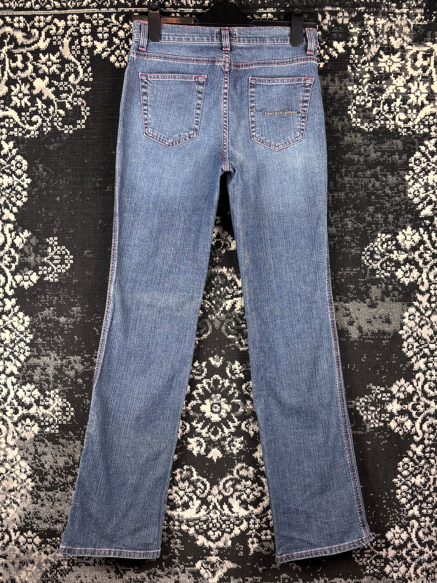 Womens Y2K Blue Denim Jeans