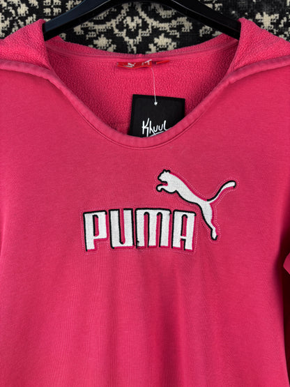 Women's Y2K Pink Puma Hoodie