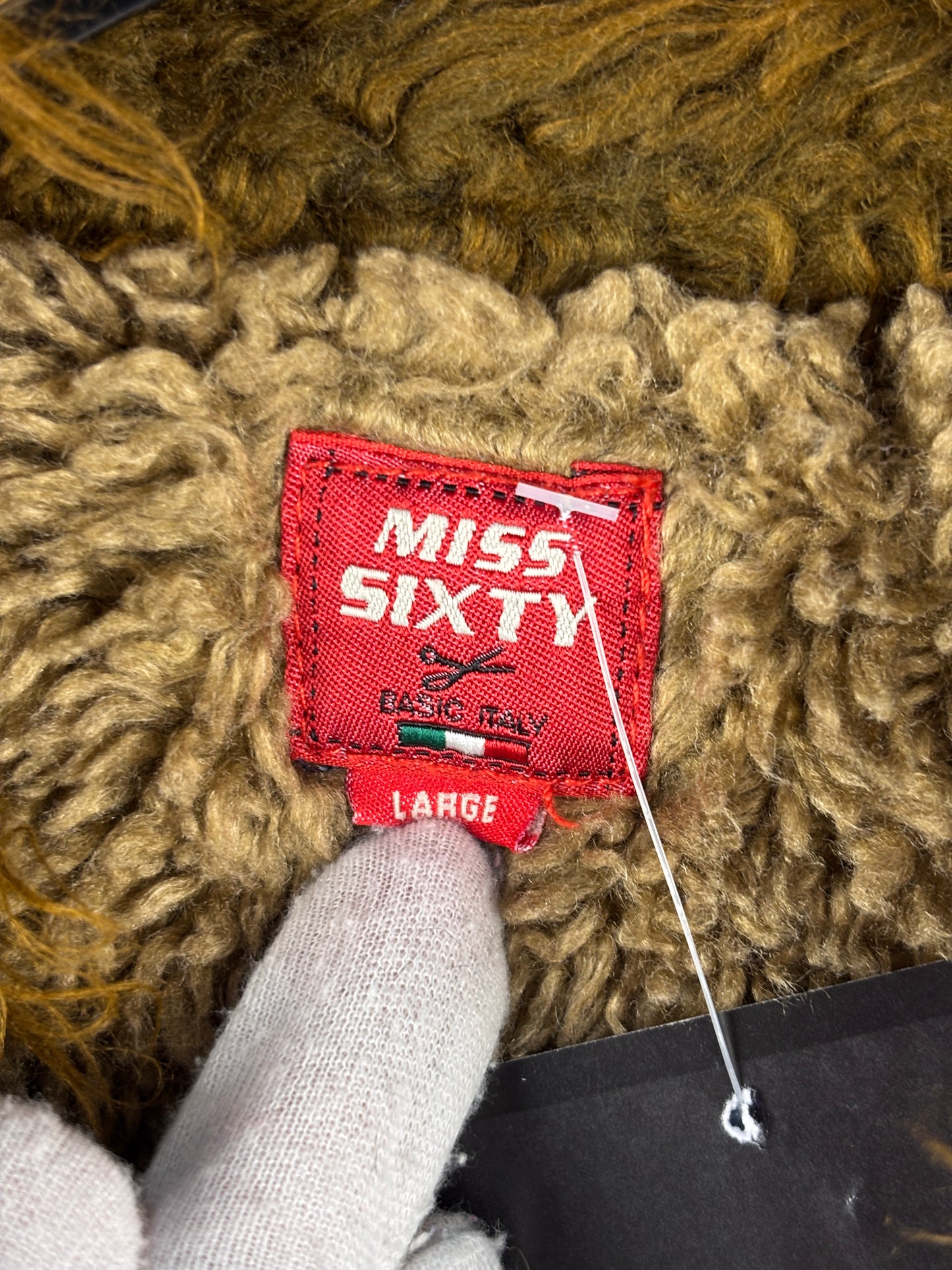 Women's Y2K Miss Sixty Denim Zip Coat