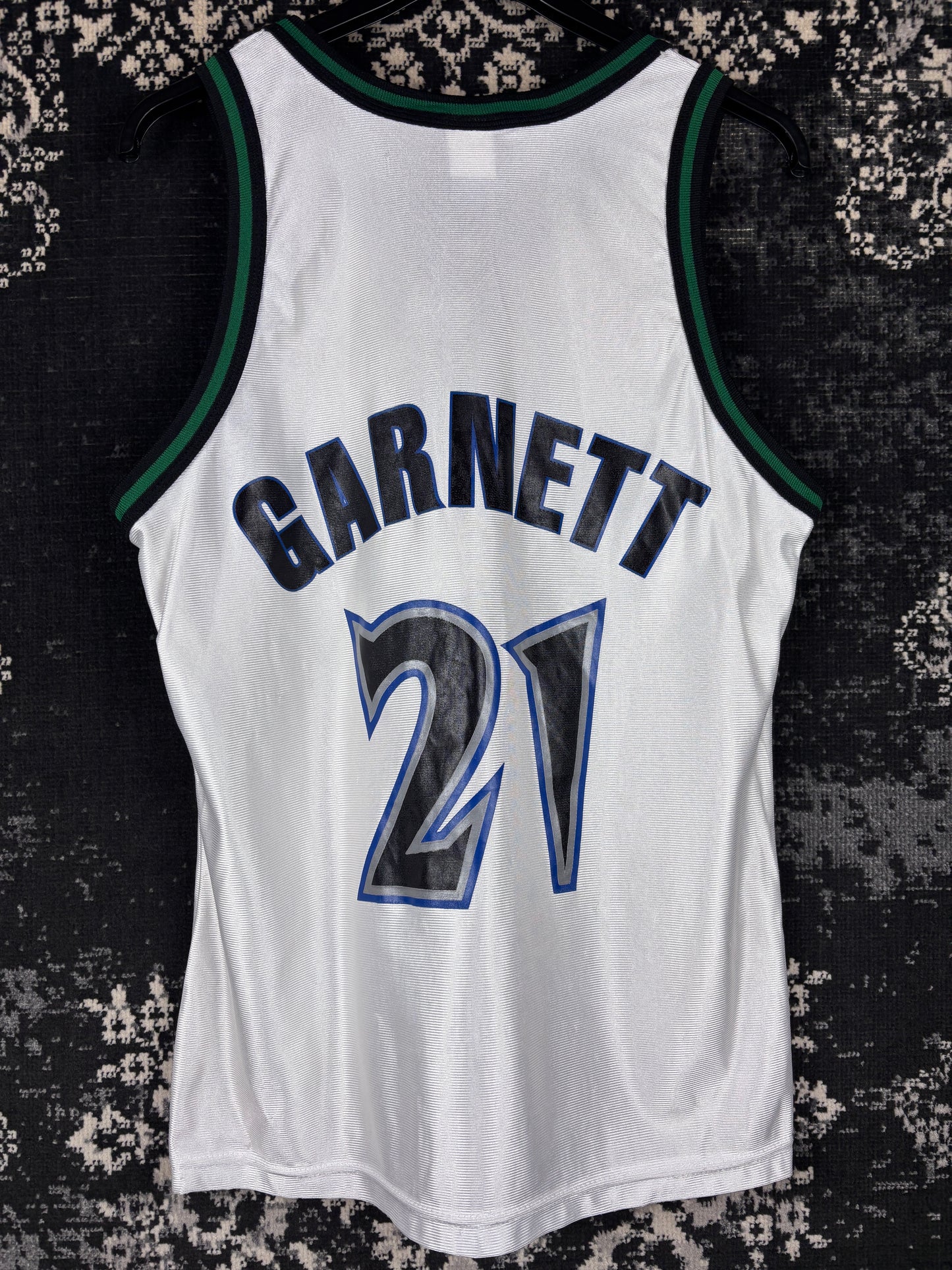 Champion Minnesota Timberwolves Kevin Garnett #21 Basketball Jersey