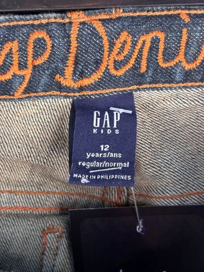 Womens Y2K Blue Denim Flare Jeans