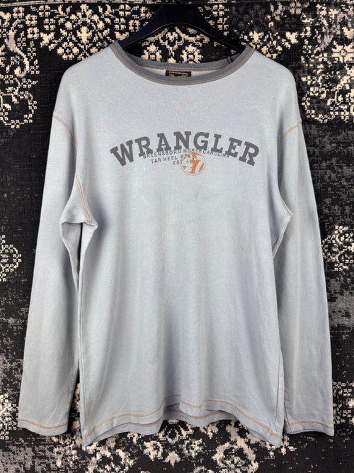 Mens Y2K Wrangler Long Sleeve Shirt