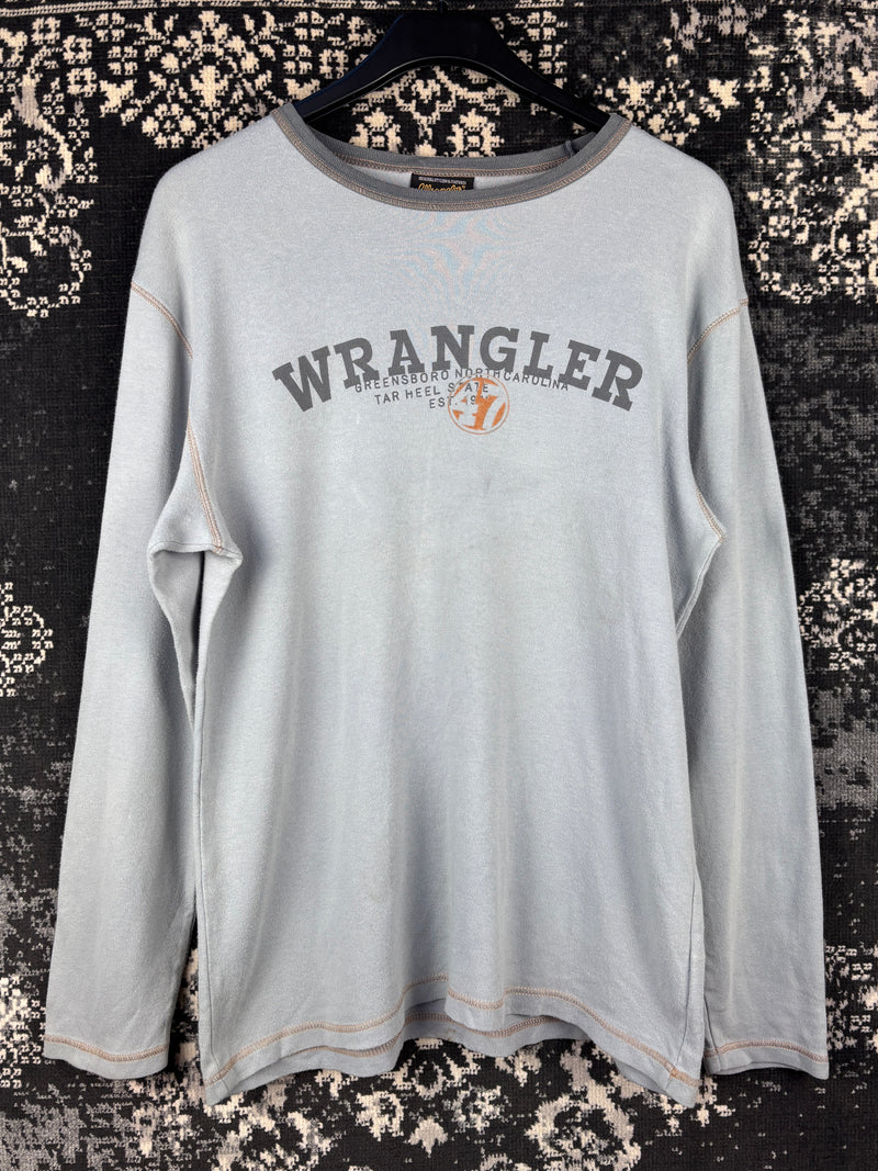 Mens Y2K Wrangler Long Sleeve Shirt