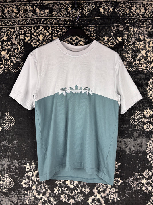 Adidas Originals Duotone T-Shirt with Embroidered Trefoil Logo