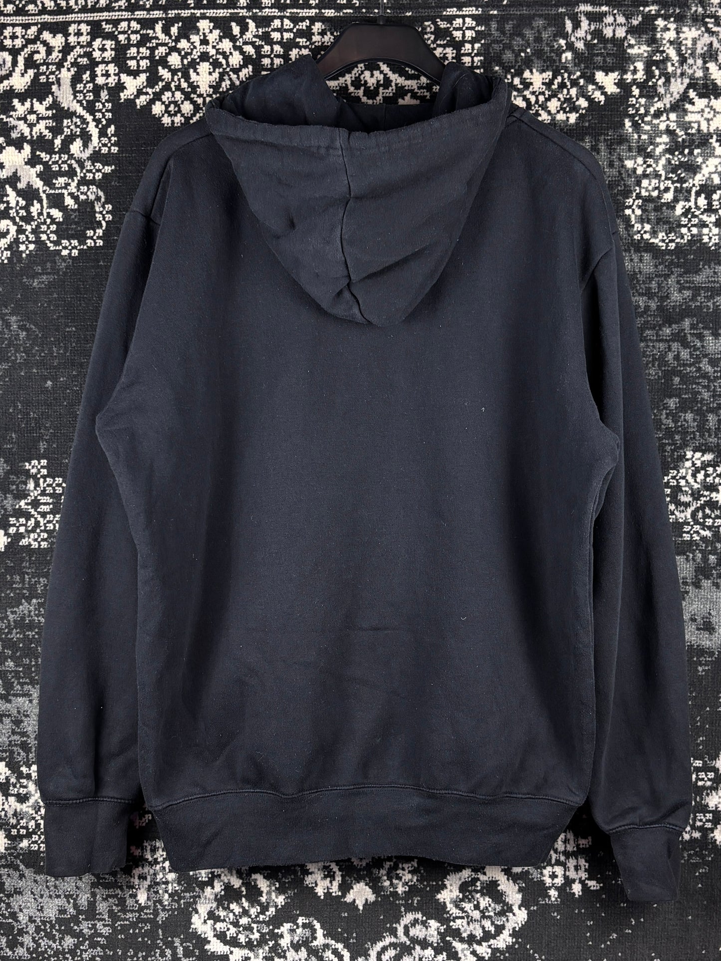 Men's Vintage "CHINATOWN" Black Hoodie