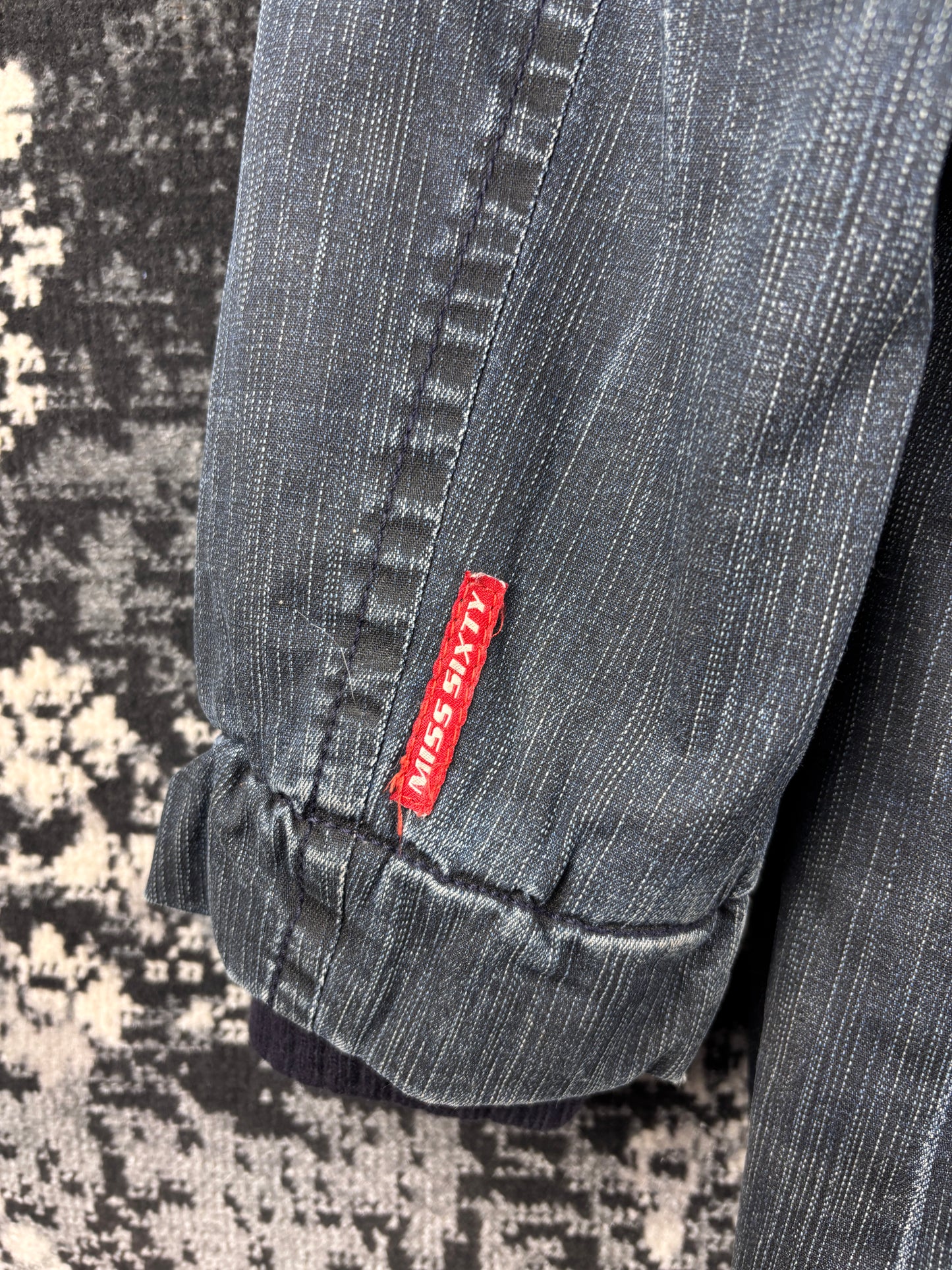 Women's Y2K Miss Sixty Denim Zip Coat