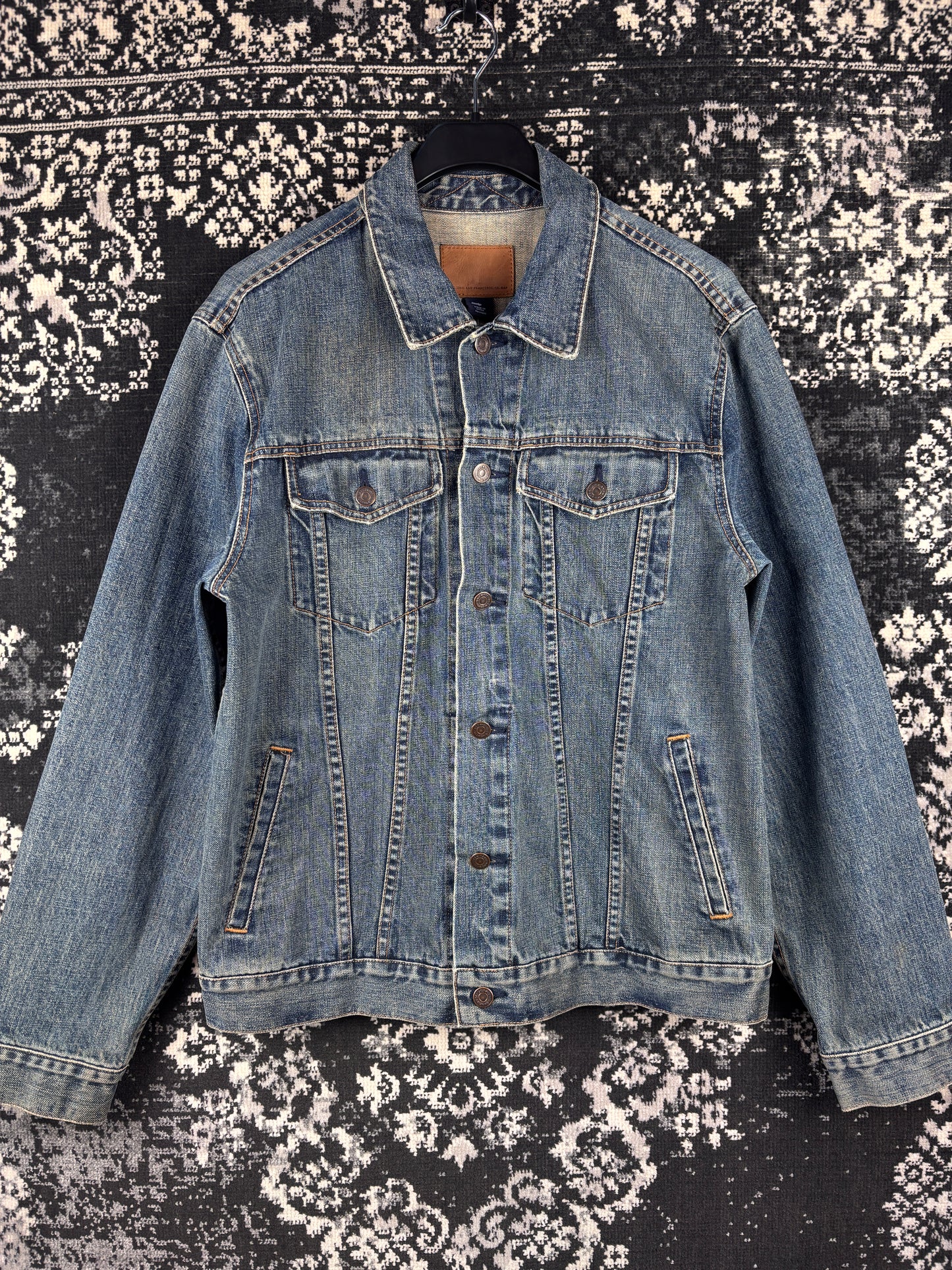 Mens Vintage GAP Blue Denim Jacket