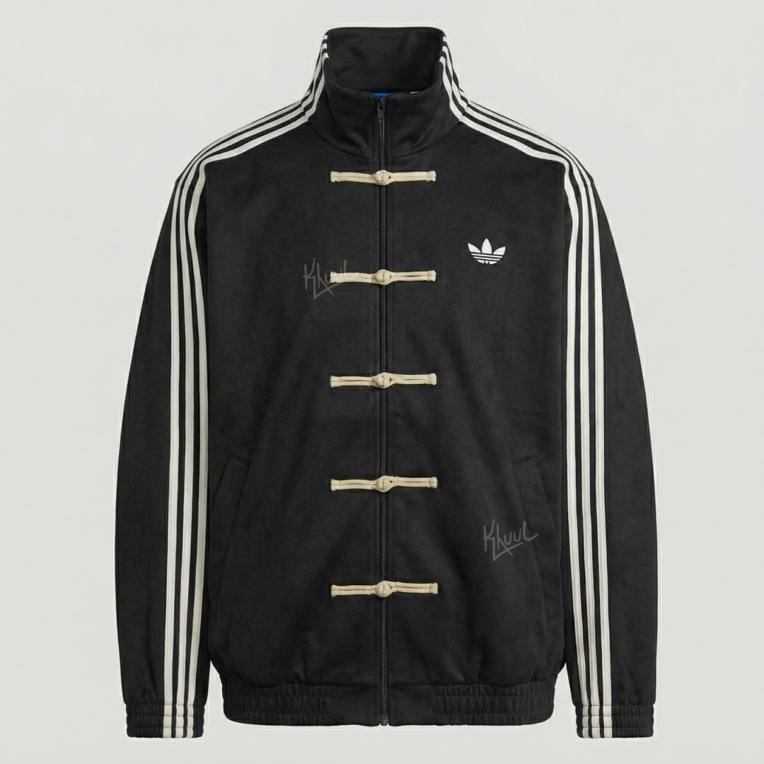Adidas Black Chinese Snake New Year 2026 CNY Tang Track Jacket