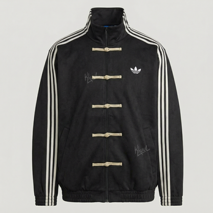Adidas Black Chinese Snake New Year 2026 CNY Tang Track Jacket