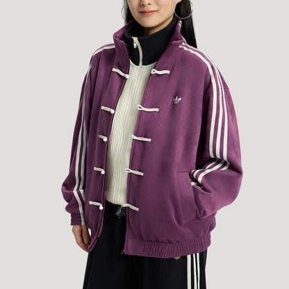 Adidas Purple Chinese Snake New Year 2026 CNY Tang Track Jacket